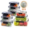 02893c41-bbe2-4df3-8391-e4f92261a831 6pcs Airtight Food Storage Containers