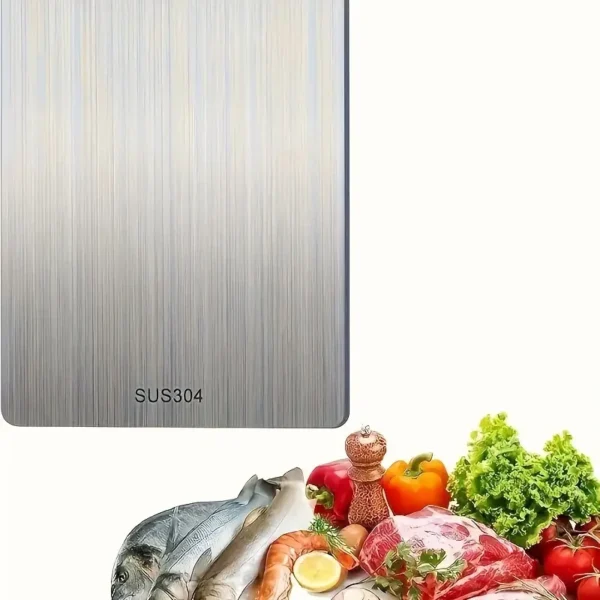 2025 Premium Stainless Steel Cutting Board