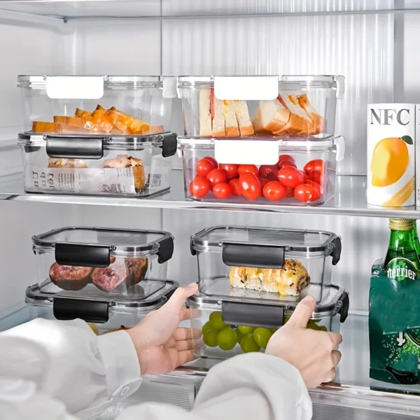 70c01811-7e43-4b63-b29c-bdbca8fac3cb 6pcs Airtight Food Storage Containers