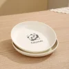 Cute Teddy Bear Design Dinner Plates