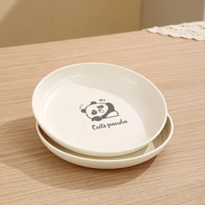 Cute Teddy Bear Design Dinner Plates