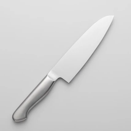 All Stainless Steel Kitchen Knife