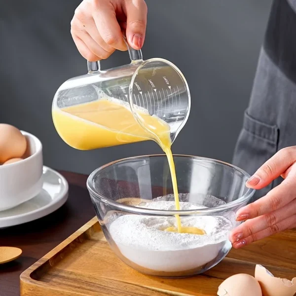 Heat Resistant Glass Measuring Cup
