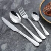 16pcs Stainless Steel Tableware Set