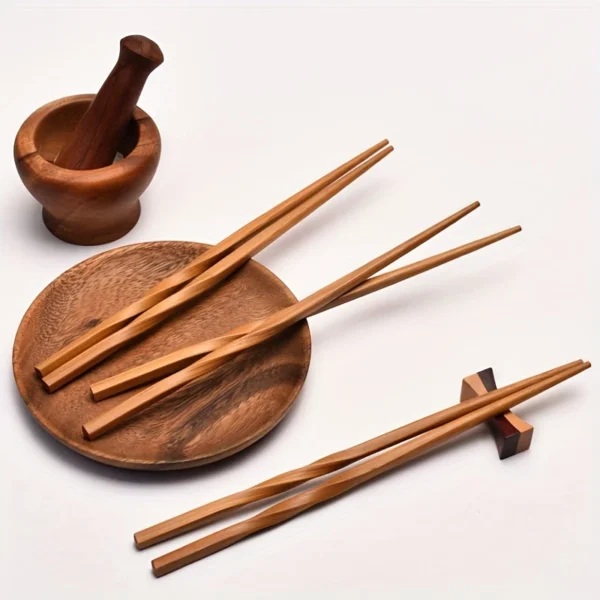 b20d57b14f9047e1bb6a3cd11a8f9e96 Natural Bamboo Chopsticks Set