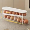 12-14 Eggs Automatic Double-Layer Sliding Egg Storage Container